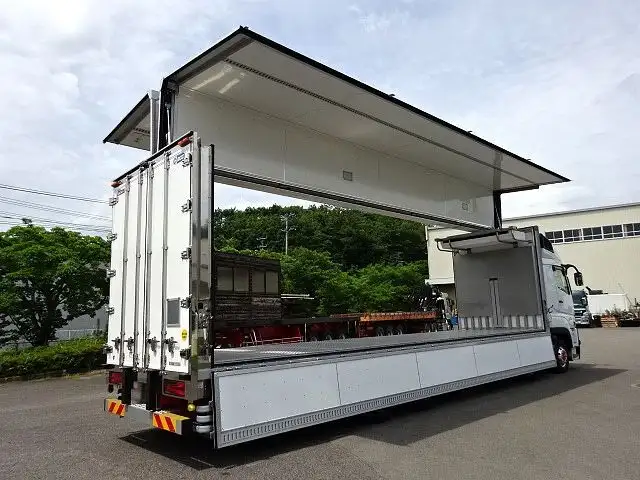 三菱 スーパーグレート 大型 冷凍冷蔵 冷凍ウイング ハイルーフの中古トラック画像4