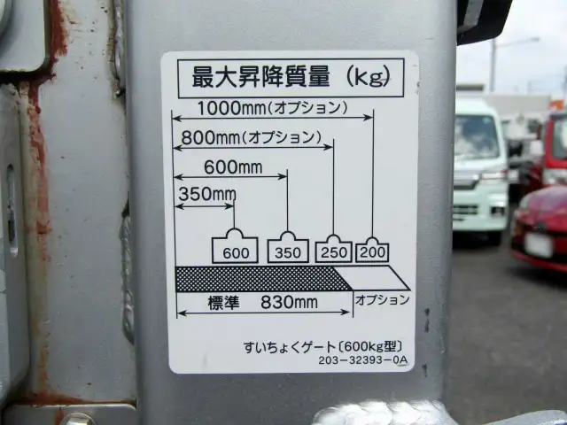 トヨタ トヨエース 小型 平ボディ パワーゲート アルミブロックの中古トラック画像10
