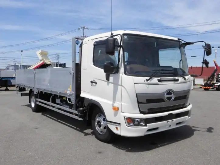 日野 レンジャー 中型/増トン 平ボディ アルミブロック ベッドの中古トラック画像2