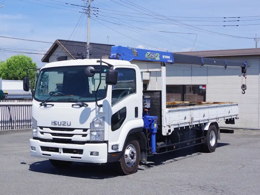 いすゞ フォワード 中型/増トン クレーン付 4段 ラジコンの中古トラック画像1