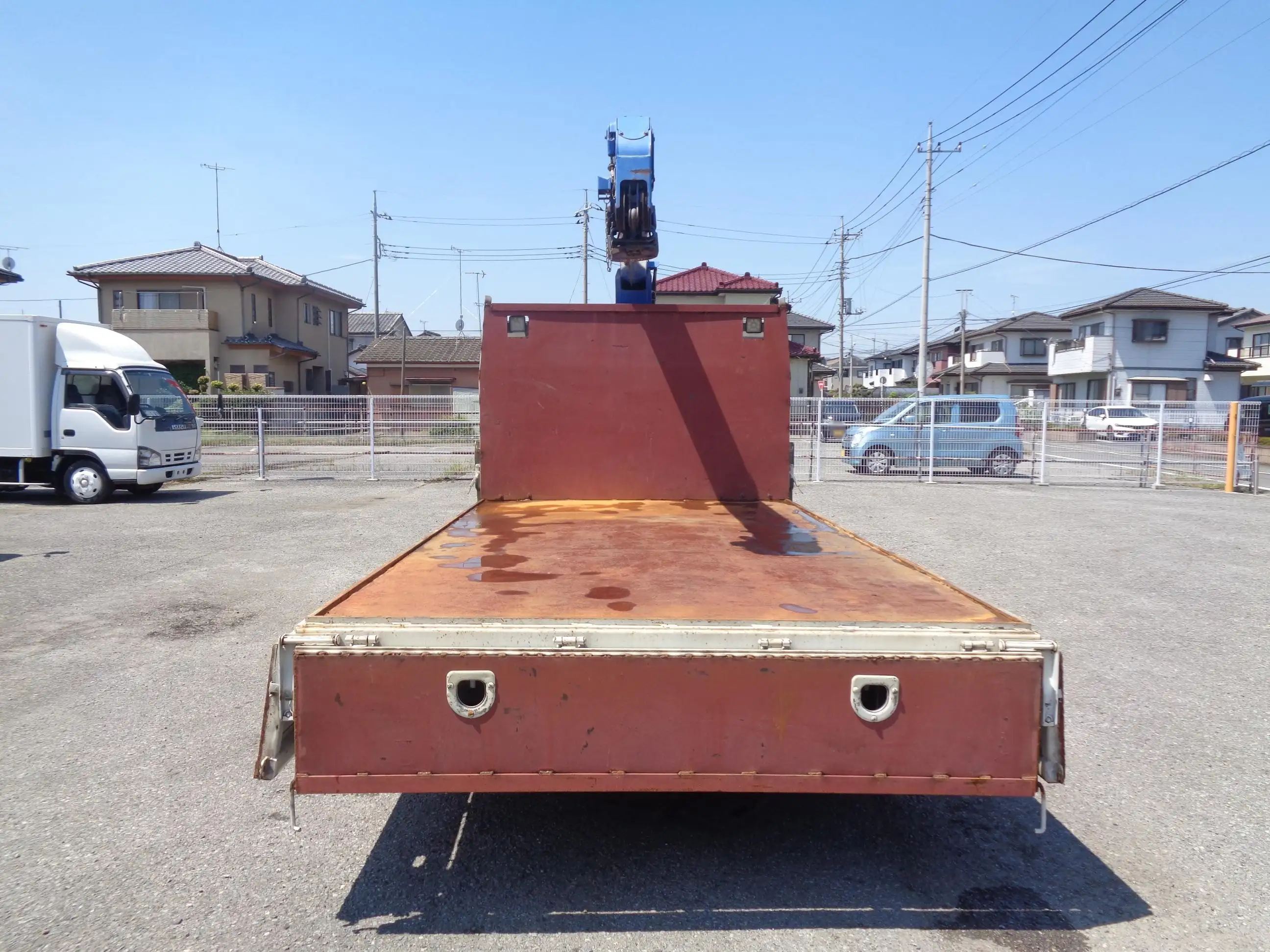 日野 デュトロ 小型 クレーン付 床鉄板 4段の中古トラック画像7