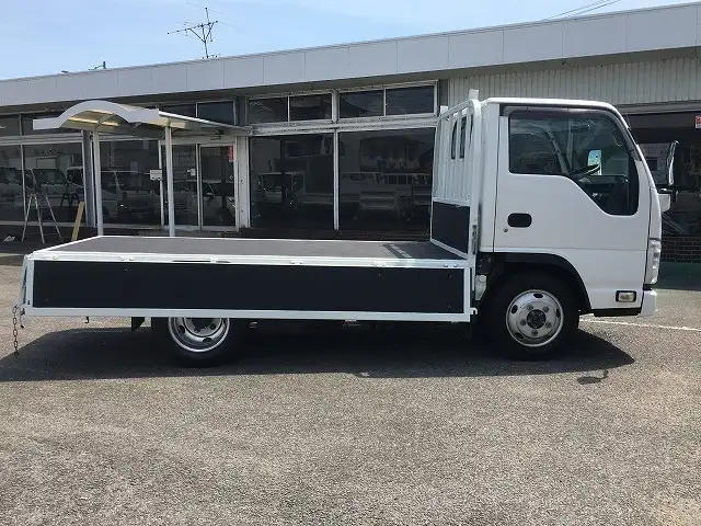 いすゞ エルフ 小型 平ボディ TPG-NJS85A H27の中古トラック画像6