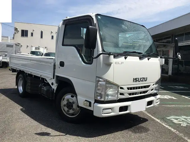 いすゞ エルフ 小型 平ボディ TPG-NJS85A H27の中古トラック画像2