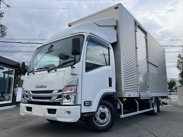 三菱 キャンター 小型 アルミバン パワーゲート 3枚観音 の中古トラック【車両No.183361】