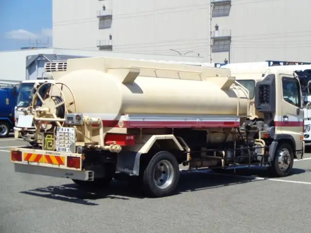 日野 レンジャー 中型/増トン タンク車 ローリー QKG-FJ7JHAAの中古トラック画像2