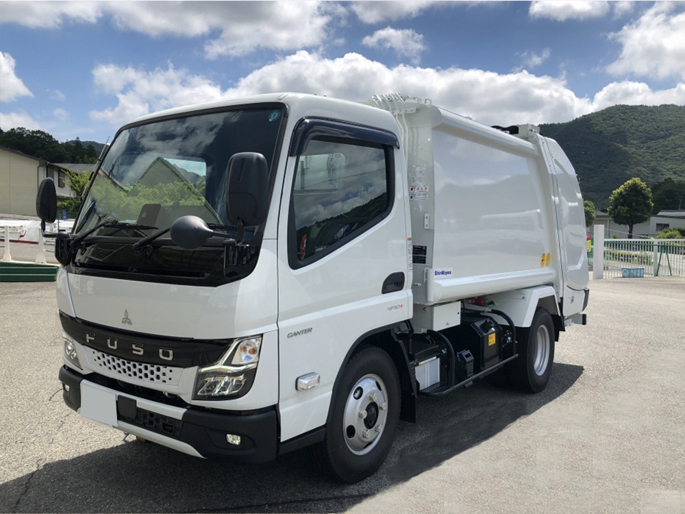 三菱 キャンター 小型 パッカー車