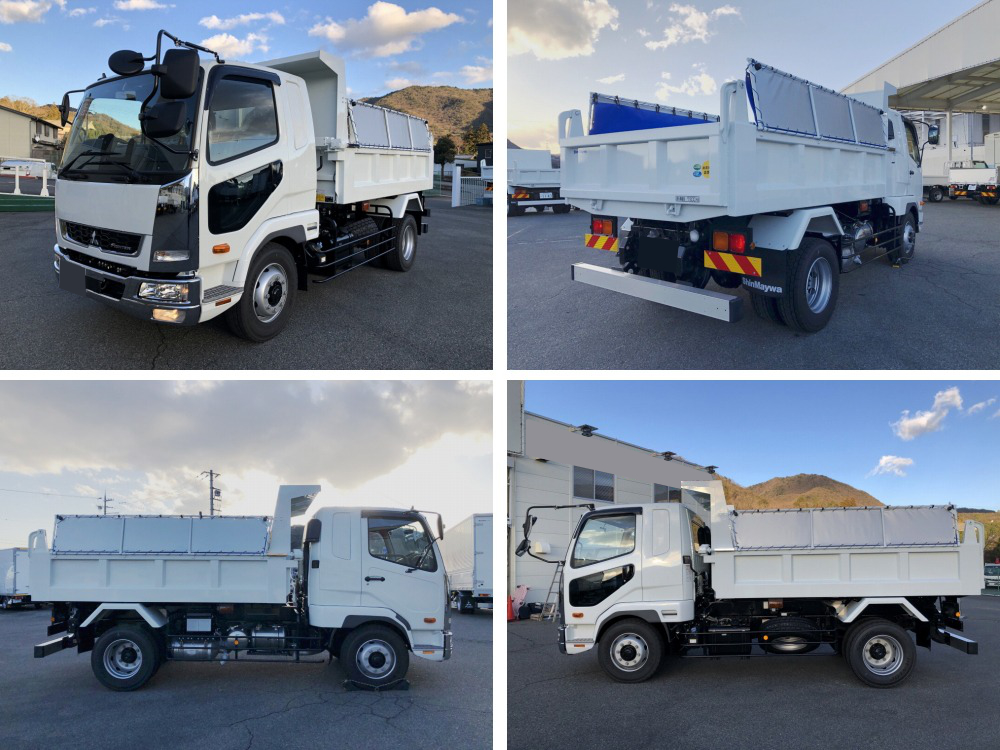 三菱 ファイター 中型/増トン ダンプ 土砂禁 2KG-FK72F の中古トラック【車両No.170760】