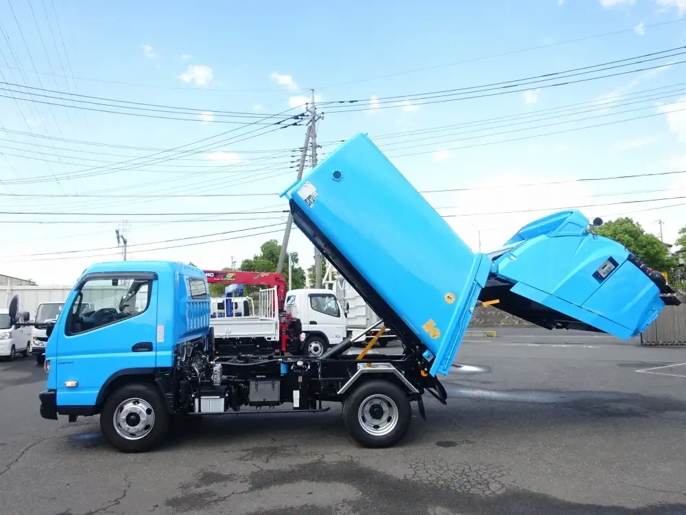 三菱 キャンター 小型 パッカー車 巻き込み式 回転ダンプ式の中古トラック画像5