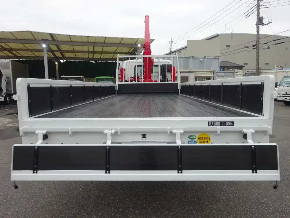 三菱 ファイター 中型/増トン 車両重機運搬 4段クレーン ラジコンの中古トラック画像6