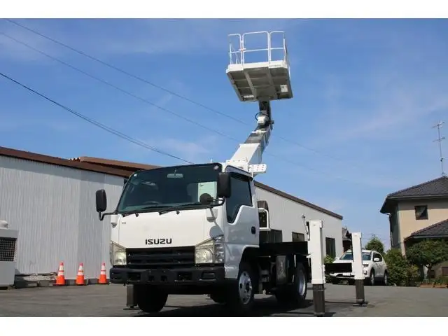 いすゞ エルフ 小型 高所・建柱車 高所作業車 の中古トラック画像3
