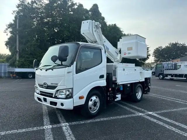 日野 デュトロ 小型 高所・建柱車 高所作業車 電工仕様 の中古トラック【車両No.195654】