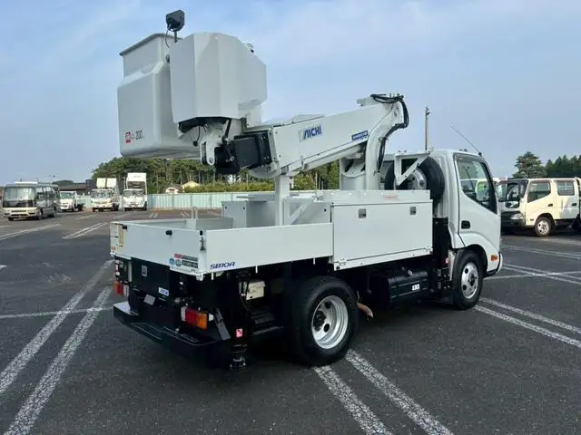 日野 デュトロ 小型 高所・建柱車 高所作業車 電工仕様の中古トラック画像2