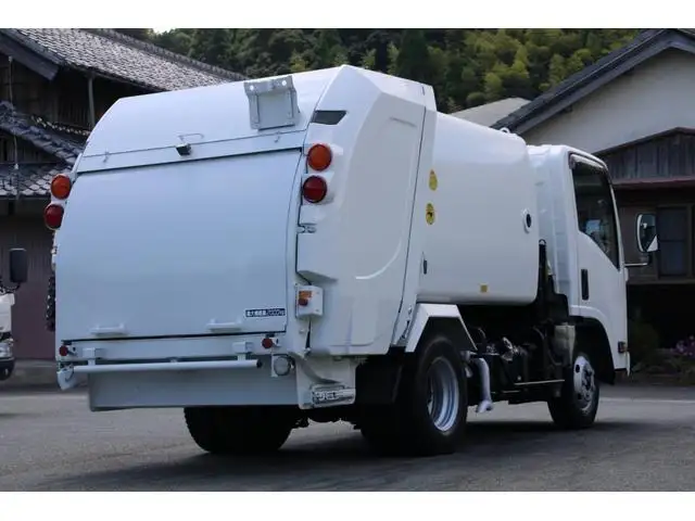 いすゞ エルフ 小型 パッカー車 巻き込み式 回転ダンプ式の中古トラック画像2