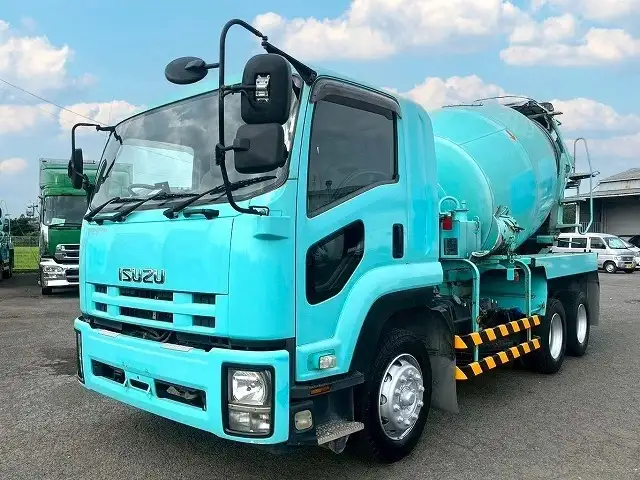 いすゞ フォワード 中型/増トン ミキサー・ポンプ ベッド QDG-FVZ34U2 の中古トラック【車両No.195642】