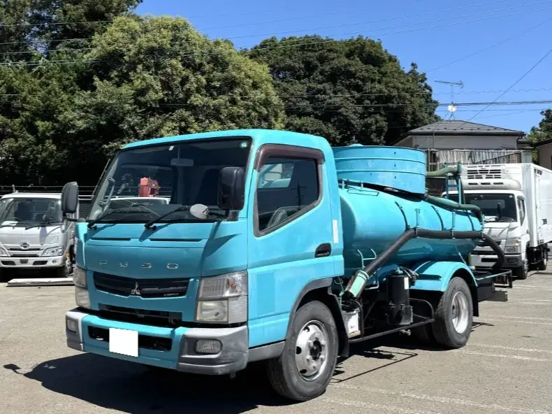 三菱 キャンター 小型 タンク車 バキューム SKG-FEB90 の中古トラック【車両No.195671】