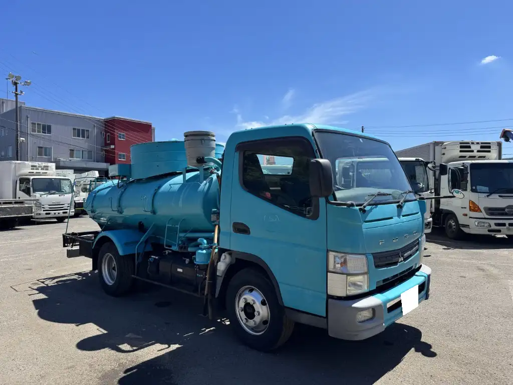 三菱 キャンター 小型 タンク車 バキューム SKG-FEB90の中古トラック画像3