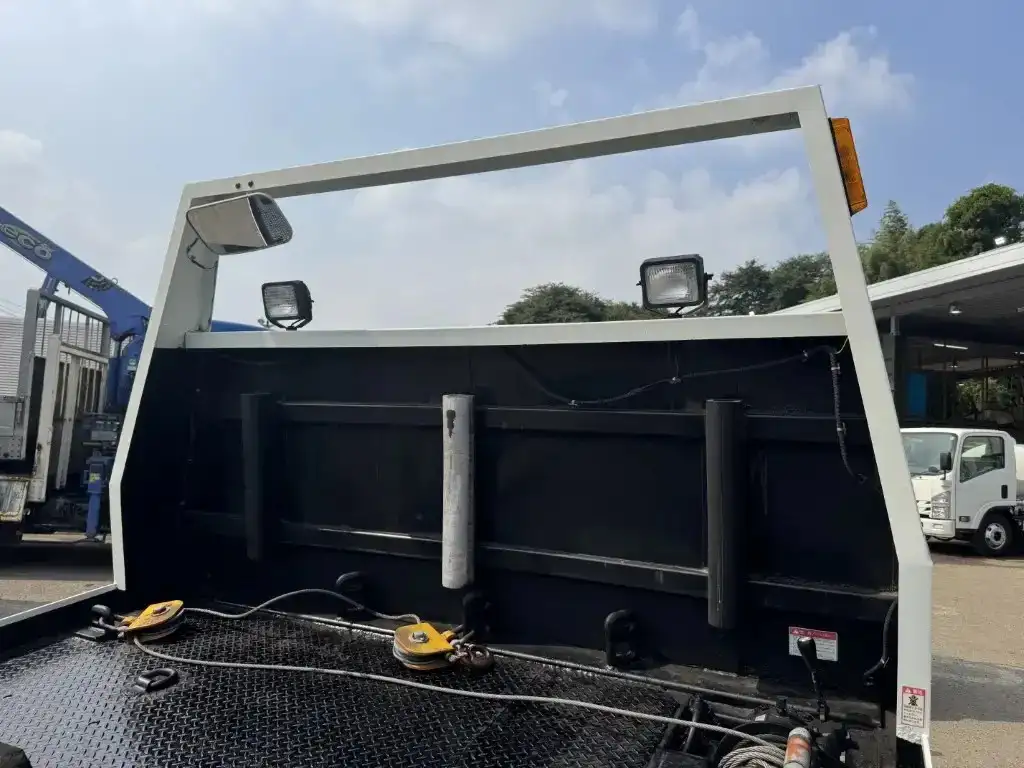 三菱 キャンター 小型 車両重機運搬 ラジコン ウインチの中古トラック画像6
