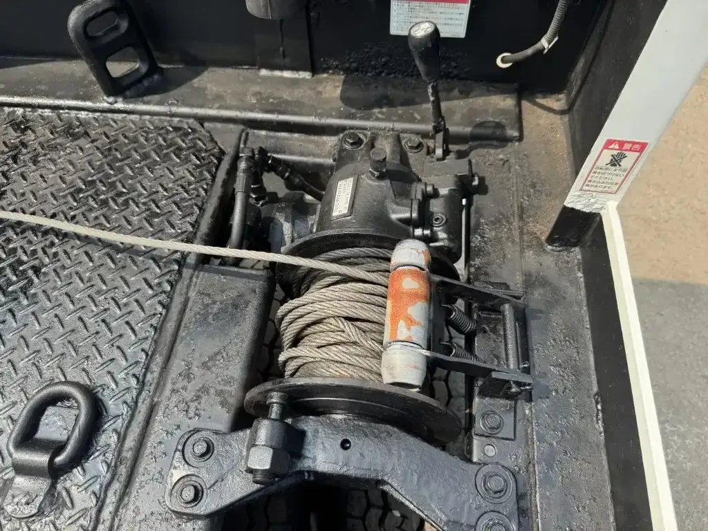 三菱 キャンター 小型 車両重機運搬 ラジコン ウインチの中古トラック画像7