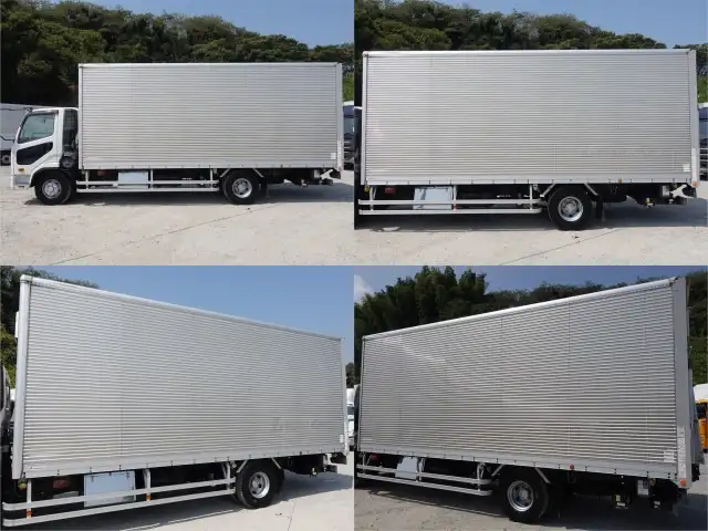 三菱 ファイター 中型/増トン アルミバン パワーゲート エアサスの中古トラック画像5