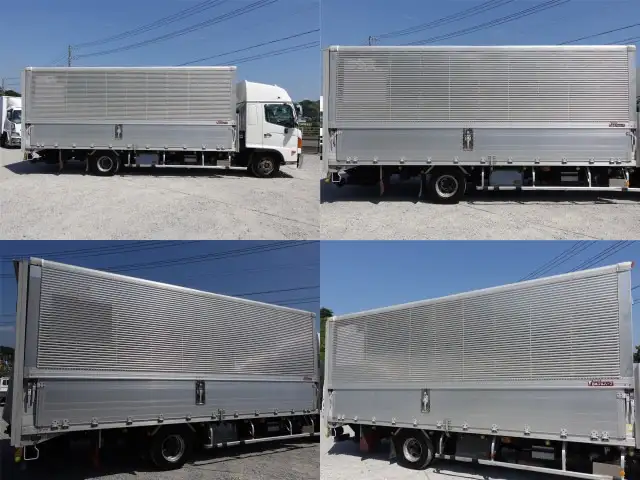 日野 レンジャー 中型/増トン ウイング パワーゲート エアサスの中古トラック画像3