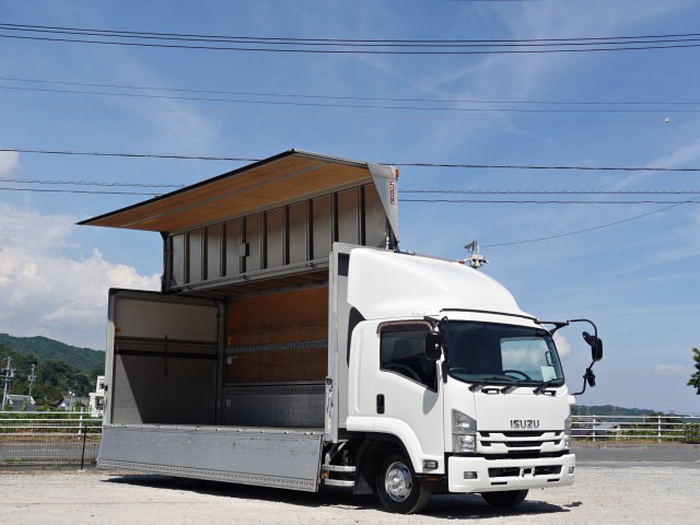 日野 レンジャー 中型/増トン ウイング エアサス ベッド の中古トラック【車両No.142513】