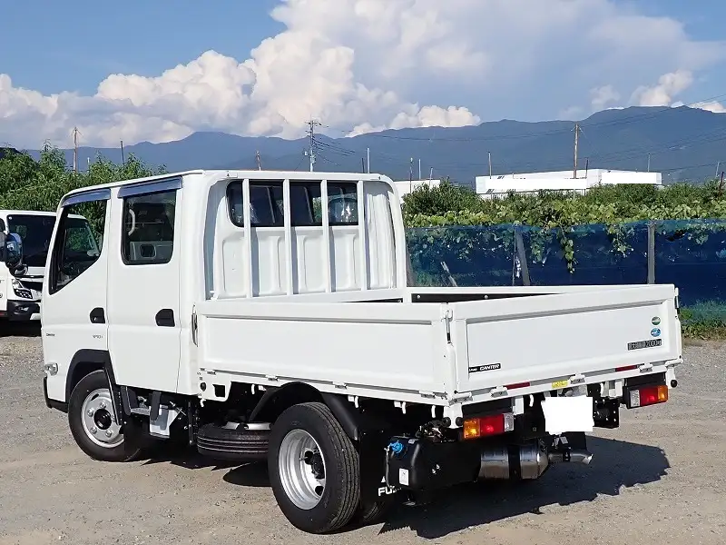 三菱 キャンター 小型 平ボディ Wキャブ 2RG-FBA20の中古トラック画像6