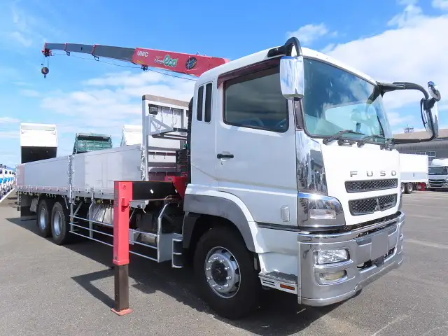 三菱 スーパーグレート 大型 クレーン付 アルミブロック 4段の中古トラック画像3