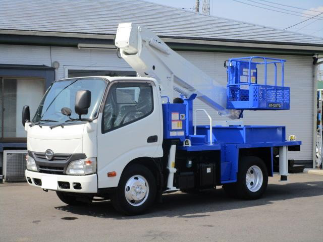 日野 デュトロ 小型 高所・建柱車 高所作業車 電工仕様 の中古トラック【車両No.192575】