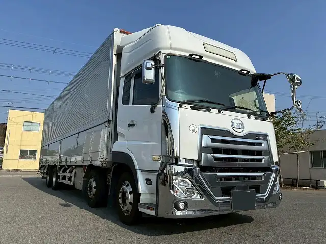 日産UD クオン 大型 ウイング ハイルーフ エアサスの中古トラック画像2