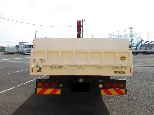 三菱 ファイター 中型/増トン 車両重機運搬 4段クレーン ラジコンの中古トラック画像4