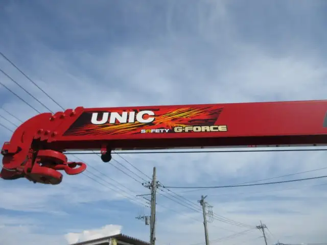 三菱 ファイター 中型/増トン 車両重機運搬 4段クレーン ラジコンの中古トラック画像10