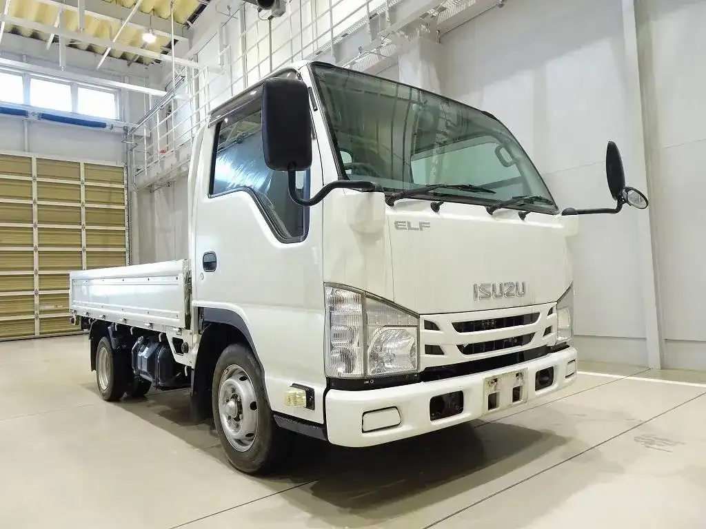 いすゞ エルフ 小型 平ボディ TRG-NHR85A H27の中古トラック画像2
