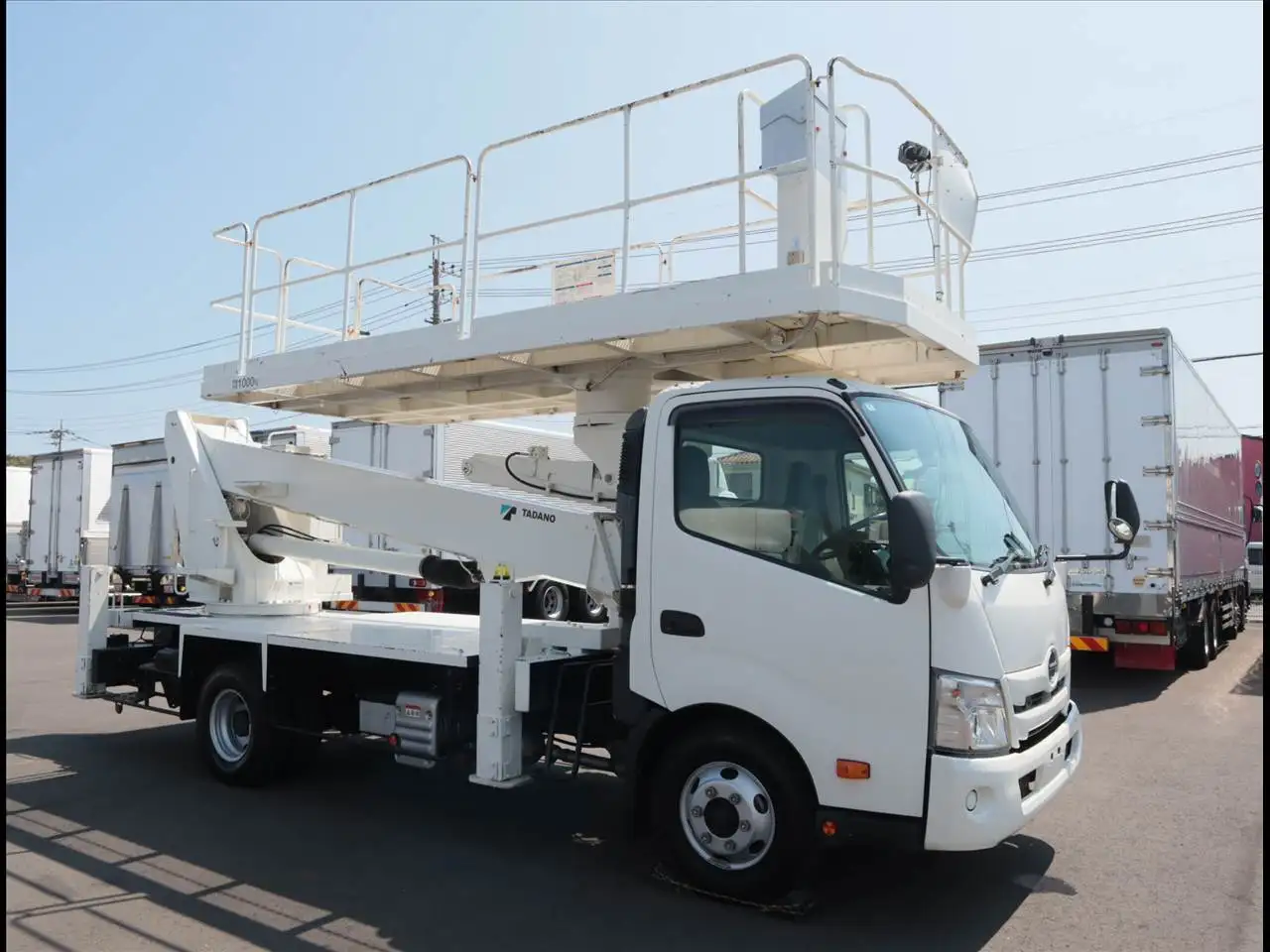 日野 デュトロ 小型 高所・建柱車 高所作業車 2PG-XZU712Mの中古トラック画像2