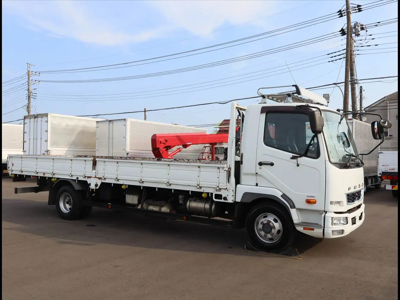 三菱 ファイター 中型/増トン 平ボディ 2KG-FK71F H30の中古トラック画像2