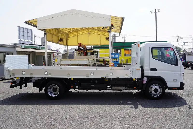 三菱 キャンター 小型 車両重機運搬 ラジコン ウインチの中古トラック画像2