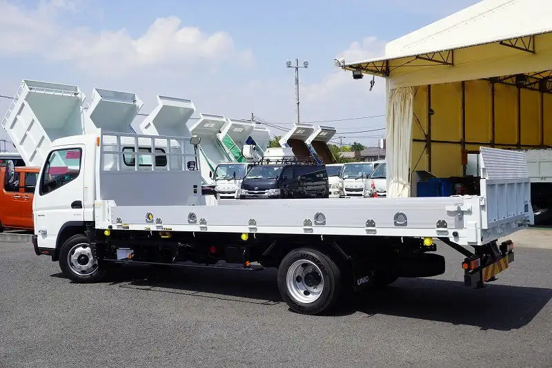 三菱 キャンター 小型 車両重機運搬 ラジコン ウインチの中古トラック画像4