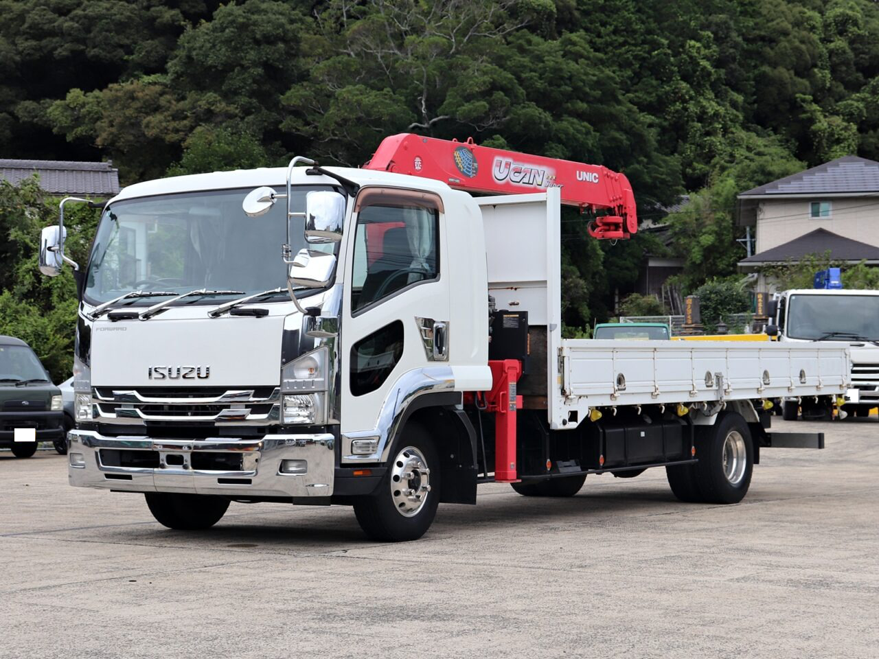 いすゞ フォワード 中型/増トン クレーン付 ワイド