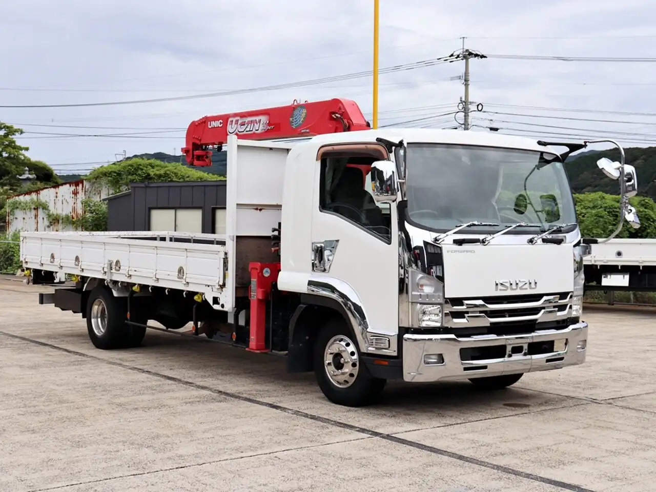 いすゞ フォワード 中型/増トン クレーン付 5段 ラジコンの中古トラック画像2