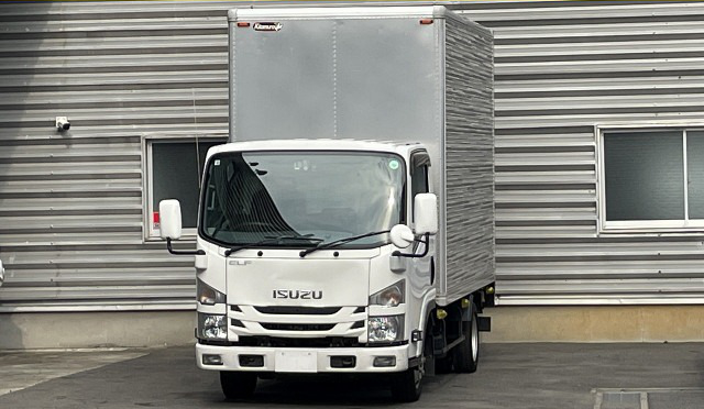 いすゞ エルフ 小型 アルミバン パワーゲート サイドドア の中古トラック【車両No.151252】