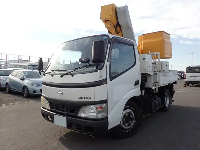 日野 デュトロ 小型 高所・建柱車 高所作業車 PB-XZU368Mの中古トラック画像1