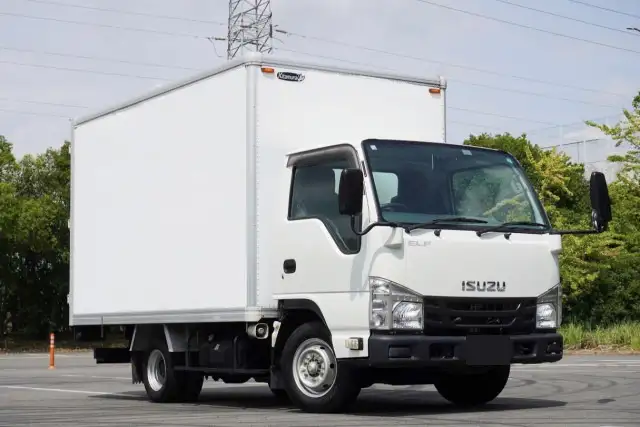 いすゞ エルフ 小型 アルミバン TPG-NHR85AN H29の中古トラック画像2