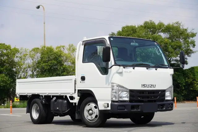 いすゞ エルフ 小型 平ボディ TPG-NJR85A H29の中古トラック画像2