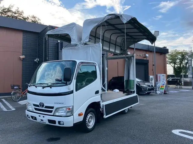 トヨタ トヨエース 小型 ウイング 幌ウイング の中古トラック画像4