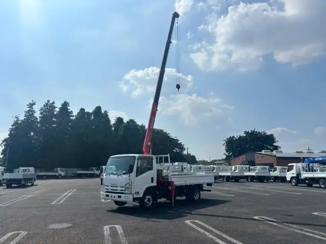 いすゞ エルフ 小型 クレーン付 4段 ラジコンの中古トラック画像4