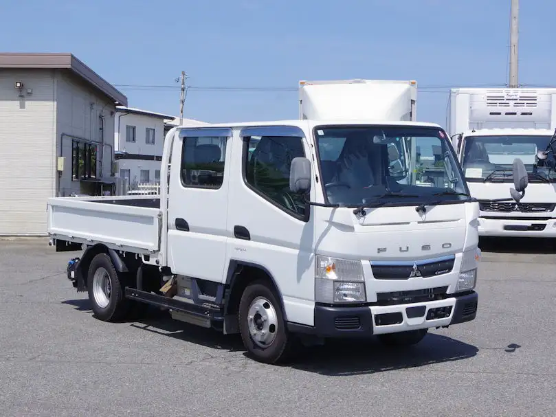 三菱 キャンター 小型 平ボディ Wキャブ 2RG-FGA20の中古トラック画像2