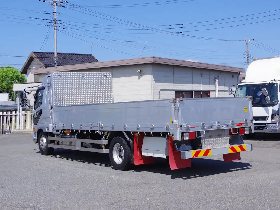 三菱 ファイター 中型/増トン 平ボディ アルミブロック ベッドの中古トラック画像5