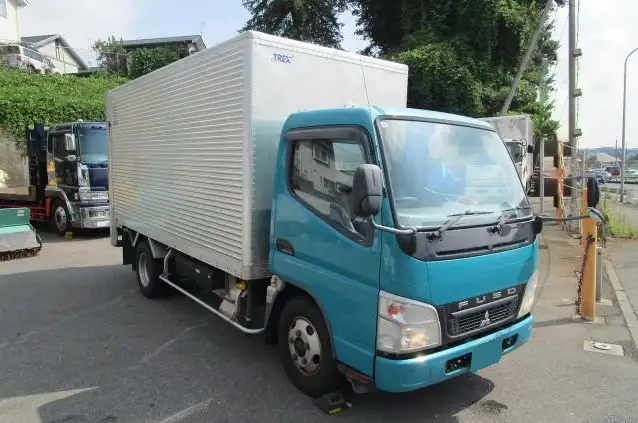 三菱 キャンター 小型 アルミバン パワーゲート PDG-FE74DVの中古トラック画像2