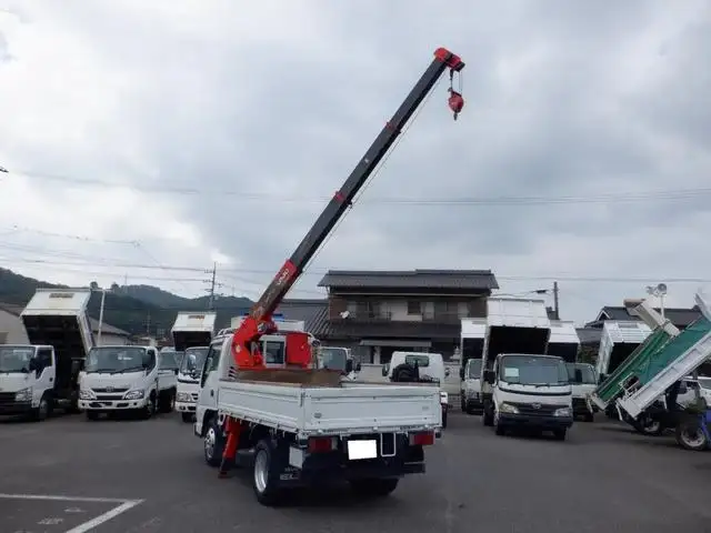 いすゞ エルフ 小型 クレーン付 横置簡易クレーン 4段の中古トラック画像7