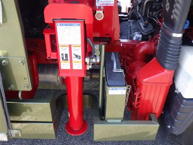三菱 キャンター 小型 クレーン付 床鉄板 4段の中古トラック画像10