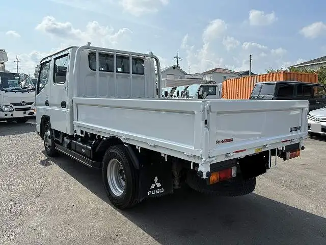 三菱 キャンター 小型 平ボディ Wキャブ 2RG-FGA20の中古トラック画像5